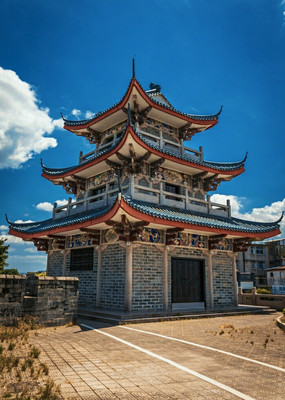 潮州古城墙下水门城楼,2020.10.2我在潮州。